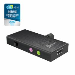 j5create JVA02 συσκευή καταγραφής βίντεο USB 3.2 Gen 1 [3.1 Gen 1] (Live Capture Adapter HdmiT To - Usb-CT With Power Delivery, - Black - Warranty: 12M)