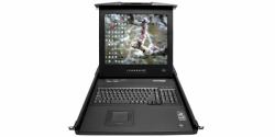 View RackDrawer 19" Screen, - Integrated 16 port Screen, - Integrated 16 port CatX1000 KVM Switch, Nordic Keyboard - Warranty: 24M