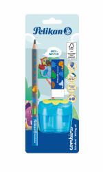 Pelikan 821605 ξυλομπογιά Μπλε (Pelikan Bleistift-Set Combino Schreiblern-)