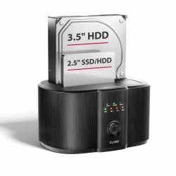 Axagon ADSA-SC docking station δίσκων αποθήκευσης USB 3.2 Gen 1 [3.1 Gen 1] Type-C Μαύρος [Μαύρο] (Axagon ADSA-SC USB-C 5Gbps docking sta)