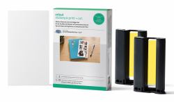 cricut StickerPix Print + Cut Sticker Sheets & Ink Cartridges Set 