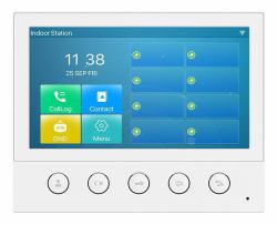 Video Intercom System 17.8 Cm - [7"] White - Warranty: 12M