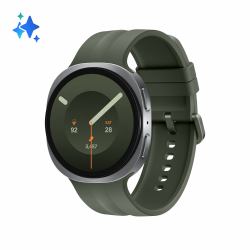 Samsung Galaxy Watch9 3,81 cm [1.5"] AMOLED 44 mm Ψηφιακός 480 x 480 εικονοστοιχεία Οθόνη αφής Άργυρος Wi-Fi GPS (SAMSUNG Galaxy Watch9 BT EU silber)