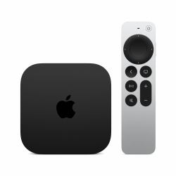 Apple TV 4K Μαύρος [Μαύρο], Άργυρος 4K Ultra HD 128 GB Wi-Fi Σύνδεση Ethernet/LAN (APPLE TV 4K)