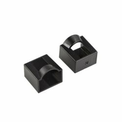 Electronic Connector Cap - Black 50 Pc[S] - Warranty: 12M