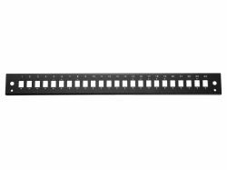 Equip 337100 εξάρτημα πίνακα συνδέσεων (24-Port Front Panel For - Lc-Duplex, Sc-Simplex, 1U, - Black - Warranty: 12M)