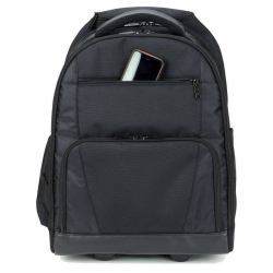 Targus TSB700EU τσάντα φορητού υπολογιστή 39,6 cm [15.6"] Σακίδιο Μαύρος [Μαύρο] (ROLLING LAPTOP BACKPACK - BLACK 15-15.6IN)