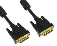 Cables Direct CDL-DV203 καλώδιο DVI 3 m DVI-D Μαύρος [Μαύρο] (CDL 3m DVI-D Dual Link Cable 28AWG)