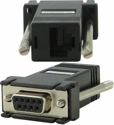 Perle DBA0020C RJ-45 DB-9 Μαύρος [Μαύρο] 