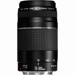Canon 6473A015 φακός κάμερας SLR Τηλεφακός Μαύρος [Μαύρο] (EF 75-300 1:4.0 - 5.6 III,EF 75-300mm f/4.0-5.6 III)