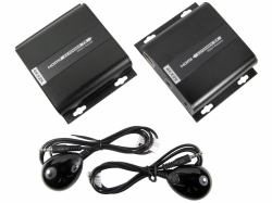Cables Direct HD-EX358 επεκτατικό AV Μεταδότης & δέκτης AV Μαύρος [Μαύρο] (CDL 120m HDMI Ext over 1CAT 5e)