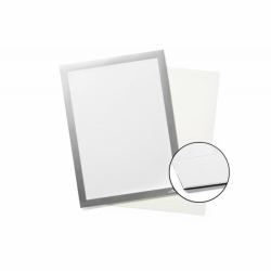 Durable 496823 μαγνητική κορνίζα A4 Γκρι (Durable DURAFRAME Grip A4 Silver)