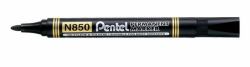 Pentel N850 ανεξίτηλος μαρκαδόρος Μαύρος [Μαύρο] 12 τεμάχια (Pentel N850 Black Bullet Tip Permanent Marker Pack of 12)