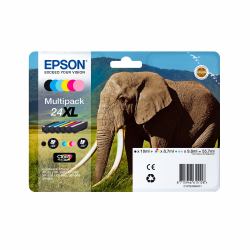 Epson Elephant Μονή συσκευασία μαύρου μελανιού 24 Claria Photo HD ε�...