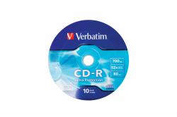 Verbatim CD-R 52X 700MB 10PK OPS Wrap EP 10 τεμάχια (CD-R 700MB 52X Extra Pritection Surface Wrap [10 Pack])