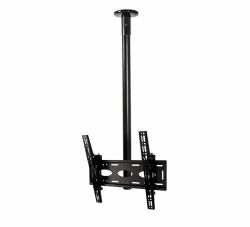 B-Tech BT8424 165,1 cm [65"] Μαύρος [Μαύρο] (Flat Screen Ceiling Mount - With Tilt - 1.5m, Black - Warranty: 120M)