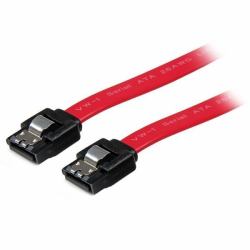 StarTech.com LSATA8 SATA καλώδιο 0,2032 m SATA 7-pin Κόκκινο (8IN LATCHING SATA CABLE - .)