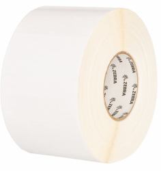 Zebra PolyPro 4000D Μαύρος [Μαύρο], Λευκός [Άσπρος] Αυτοκόλλητη...