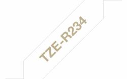 Brother TZE-R234 ταινία κατασκευής ετικετών Χρυσό σε λευκό (Brother TZe-R234 - bÃ¥ndtape - 1 kasset)