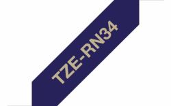 Brother TZE-RN34 ταινία κατασκευής ετικετών Χρυσό σε μπλε (TZERN34 12MM GOLD ON D BLUE RIBBON T)