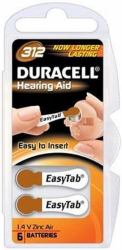 Duracell DA312 μπαταρία οικιακής χρήσης Μπαταρία μίας χρήσης Zinc-Air (Duracell 1.4V Hearing Aid Cell [6 Pack])