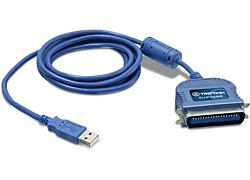 Trendnet TU-P1284 παράλληλο καλώδιο Μπλε 2 m (Trendnet USB To Parallel 1284 Converter)