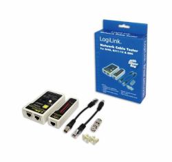 LogiLink WZ0015 δοκιμαστής καλωδίων δικτύου (Cable Tester LANtest - WZ0015 - Warranty: 48M)
