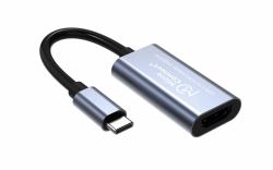 Microconnect USB3.1CHDMI-S κάρτα γραφικών USB Μαύρος [Μαύρο] (USB-C to HDMI Slim, Black - 4K60Hz Video resolution Up - 4K*2K@60Hz 0,15m - Warranty: 300M)