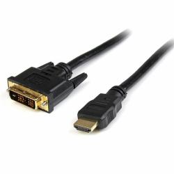 StarTech.com HDDVIMM2M προσαρμογέας καλωδίου βίντεο 2 m HDMI DVI-D Μαύρος [Μαύρο] (2M HIGH SPEED HDMI CABLE TO DVI - DIGITAL VIDEO MONITOR M/M)