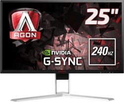 AOC AGON 1 AG251FG επίπεδη οθόνη 62,2 cm [24.5"] 1920 x 1080 εικονοστοιχεία Full HD LED Μαύρος [Μαύρο], Κόκκινο (AG251Fg/25" 1920x1080)