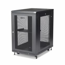 StarTech.com RK1833BKM ράφι για εξυπηρετητές 18U Ελεύθερο ράφι Μαύρος [Μαύρο] (18U AV RACK CABINET ENCLOSURE - NETWORK EQUIPMENT SERVER RACK)