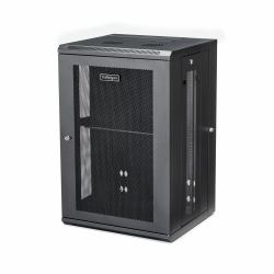 StarTech.com RK1820WALHM ράφι για εξυπηρετητές 18U Επίτοιχο ράφι Μαύρος [Μαύρο] (WALL MOUNT NETWORK CABINET - 18U HINGED SERVER RACK ENCLOSURE)