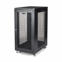StarTech.com RK2433BKM ράφι για εξυπηρετητές 24U Ελεύθερο ράφι Μαύρος [Μαύρο] (24U AV RACK CABINET ENCLOSURE - NETWORK EQUIPMENT SERVER RACK)