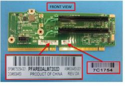 HPE 871674-B21 ανταλλακτικό εξοπλισμού δικτύου (HPE DL38X GEN10 X16 X16 RISER FIO)