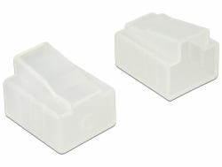 DeLOCK 64016 κάλυμμα πρίζας RJ-45 Διαφανής 10 τεμάχια (Delock stÃ¸vdÃ¦kke)