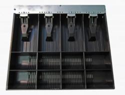 apg Solutions VPK-15B-13-BX δίσκος μετρητών Μαύρος [Μαύρο] (Adjustable Till Assembly - Vasario 1616, Inclined notes, - 8x8, individually packed in carton - Warranty: 3M)