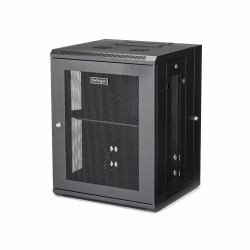 StarTech.com RK1520WALHM ράφι για εξυπηρετητές 15U Επίτοιχο ράφι Μαύρος [Μαύρο] (WALL MOUNT NETWORK CABINET - 15U HINGED SERVER RACK ENCLOSURE)