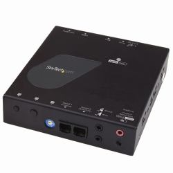 StarTech.com ST12MHDLAN4R επεκτατικό AV Δέκτη AV Μαύρος [Μαύρο] (RECEIVER FOR ST12MHDLAN4K - - UHD 4K HDMI OVER IP RECEIVER)
