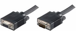 Microconnect MONGH10B καλώδιο VGA 10 m VGA [D-Sub] Μαύρος [Μαύρο] (FullHD SVGA HD15 Extension 10m - Extension cable, Black - Resolution : 1920 x 1080p, Double Shielded - Warranty:...