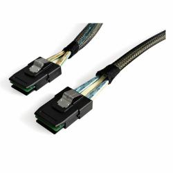 StarTech.com SAS8787100 καλώδιο SCSI Μαύρος [Μαύρο] Εξωτερικός 1 m SFF-8087 (StarTech 100cm Serial Attached SCSI SAS Cable - SFF-8087 to SFF-8087 [SAS8787100] - SAS inte...