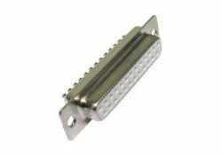 Cables Direct D25-F Λευκός [Άσπρος] (CDL D25 Female Connector [Solder)