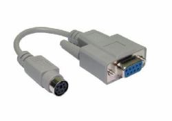 Cables Direct PS/2 Mouse Cable Adaptor Γκρι 0,15 m (CDL 15CM PS/2 F - D9 F MOUSE ADAPTOR)