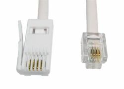 Cables Direct RJ11/BT 8m Λευκός [Άσπρος] (CDL 8m RJ11 [M] to BT [M] Cable)