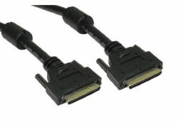 Cables Direct 2m, U2CN68 M/M, SCSI-5 καλώδιο SCSI Μαύρος [Μαύρο] Εξωτερικός 68-p (CDL 2m SCSI 5 VHDCI M to M Cable)