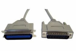 Cables Direct PC-105 παράλληλο καλώδιο Γκρι (CDL 5m D25 [M] to 36 Centronic)