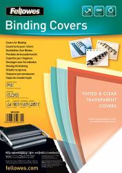 Fellowes 5375901 προστατευτικό εξώφυλλο A4 Πλαστικός, PVC Διαφανής 100 τεμάχια (PVC Cover A4 180 Microns Clear 100pk)
