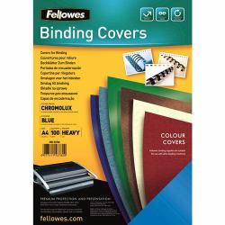 Fellowes 5378203 προστατευτικό εξώφυλλο A4 Χαρτί Μπλε 100 τεμάχια (A4 Gloss Cover Blue 100pk)