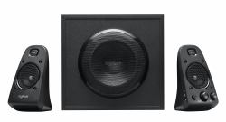 Logitech 980-000403 σετ ηχείων 200 W Παγκόσμιος Μαύρος [Μαύρο] 2.1 κανάλια 35 W (Speaker System Z623 2.1,THX-zertifiziertes 2.1-System mit 200 Watt RMS Gesamtle...