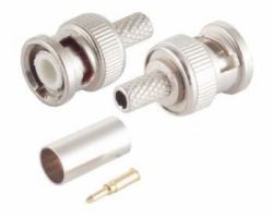 Microconnect BNC59M ενωτικό ομοαξονικών BNC 1 τεμάχια (BNC crimp plug for RG59 - cable with gold pin - Warranty: 300M)