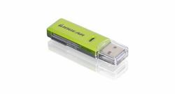 iogear GFR204SD συσκευή ανάγνωσης καρτών Πράσινος [Πράσινο] (SD/MicroSD/MMC Card Reader - /Writer w/ SDXC - [Secure Digital Extended Capacity] - Warranty: 36M)